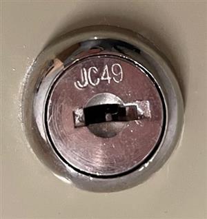 MMF JC49 Document Lock Box Key