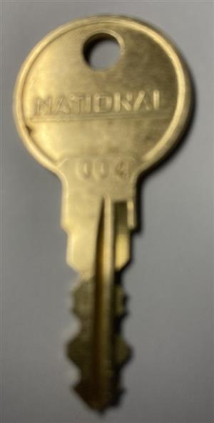 National 004 Key