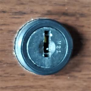 National Office N21 Cabinet Lock Key