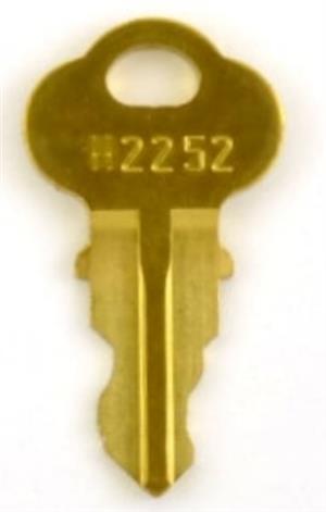 Chicago H2252 Dover Elevator Key