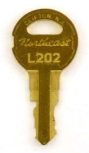 Northeast ThyssenKrupp L202 Elevator Key