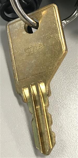 Pundra / Shaw Walker S014 Original Key