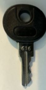 Husky R616 Original Key