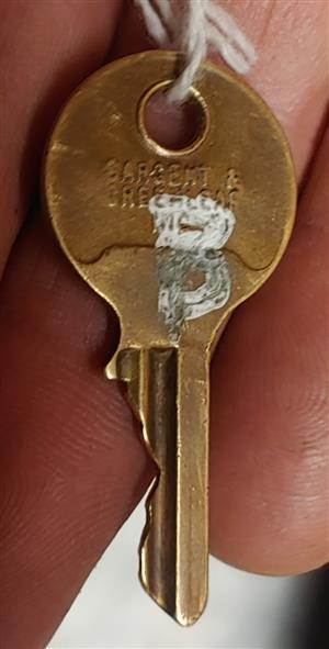 Sargent Greenleaf File Lock Keys