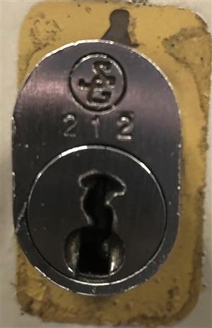 S&G 212 File Safe Lock Key