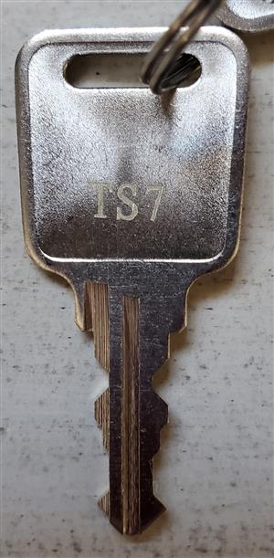 Sentry Safe TS7 Lock Key