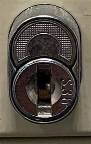 Shaw Walker S36 File Cabinet Lock Key