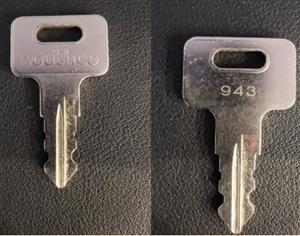 943 Southco Original Key
