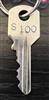 Steelcase Chicago S100 File Cabinet Lock Key