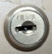 Steelcase FR328 File Cabinet Lock Key