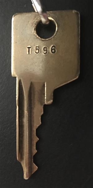 General Fireproofing T596 Lock Key