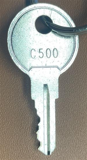 Tennsco C500 Storage Cabinet Lock Key