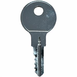 Tennsco F00 - F99 Cut Key - Back