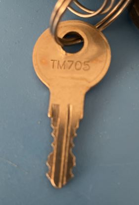 TM705 Original Key