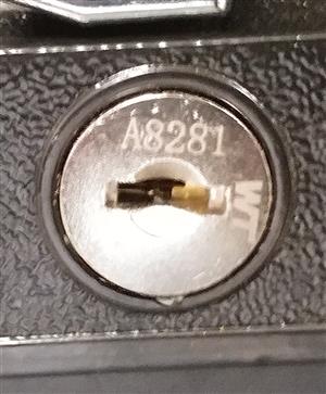 WangTong WT A8281 Cabinet Lock Key