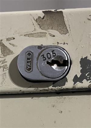 Yale 305 File Cabinet Lock Key