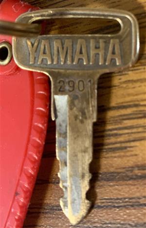 Yamaha 2901 Golf Cart Key